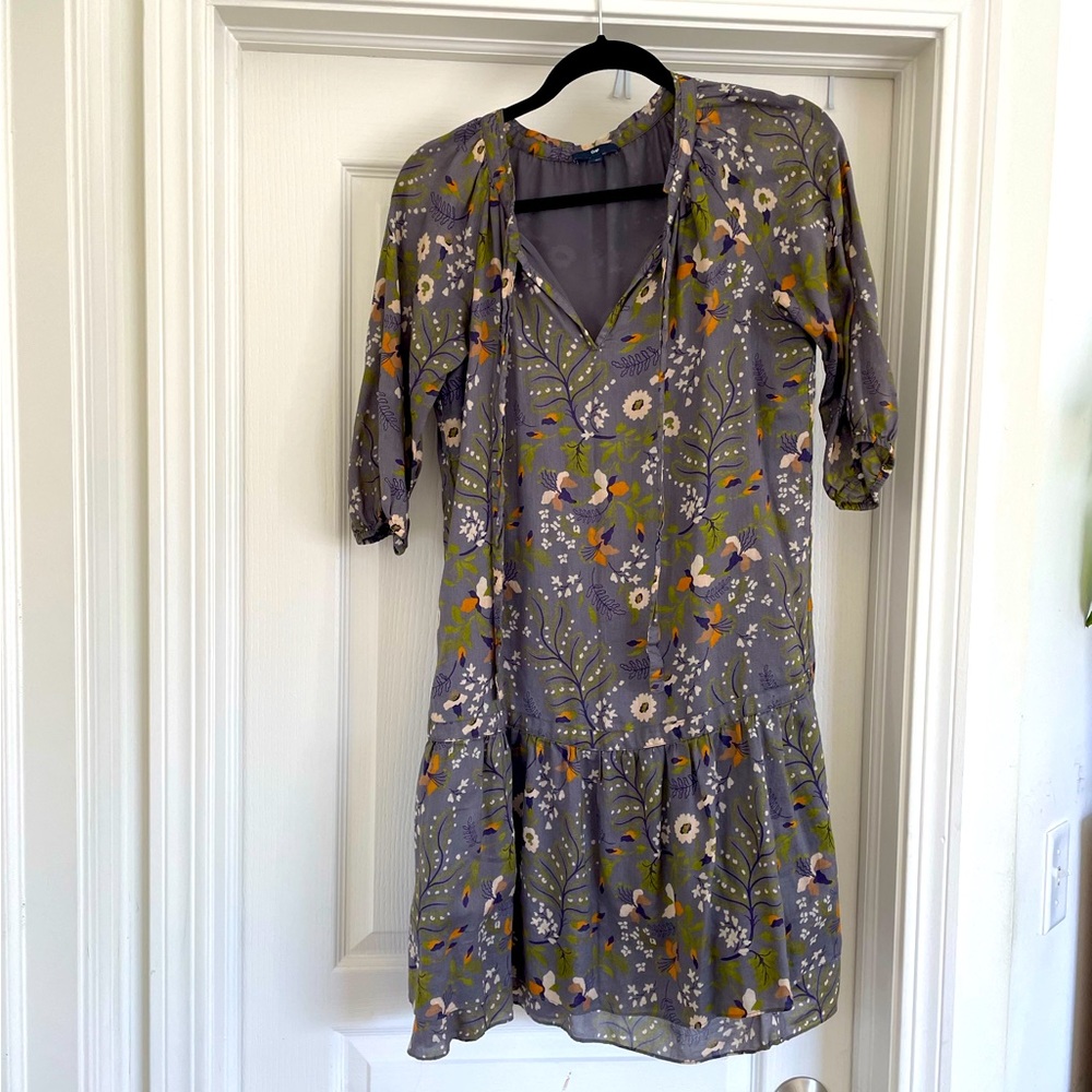 Boho floral dress